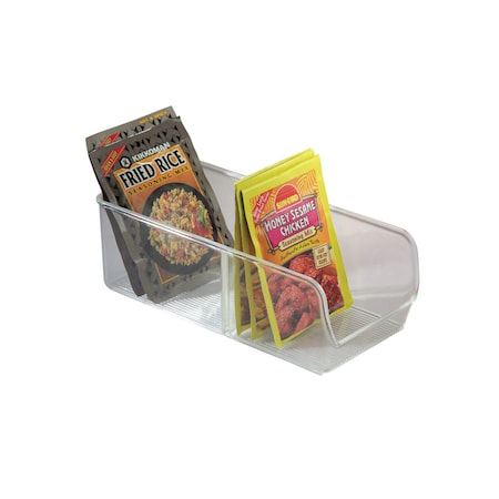 Interdesign iDesign Linus 3-1/2 in. H X 5 in. W X 10-1/2 in. L Clear Spice Organizer 54930